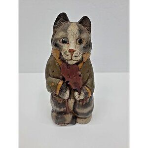 The Whimsical Workshop Collectible Shelf Sitter Hey Diddle Diddle the Cat